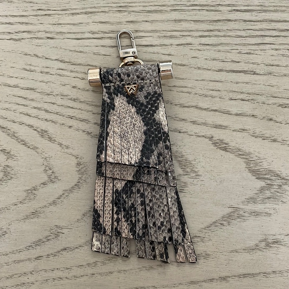 Kelly Wynne leather keychain